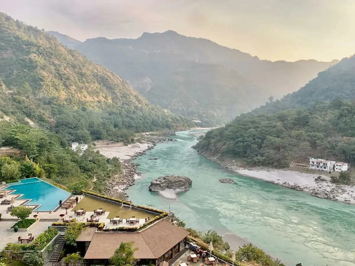Aloha on the Ganges Resort & Spa, Rishikesh View