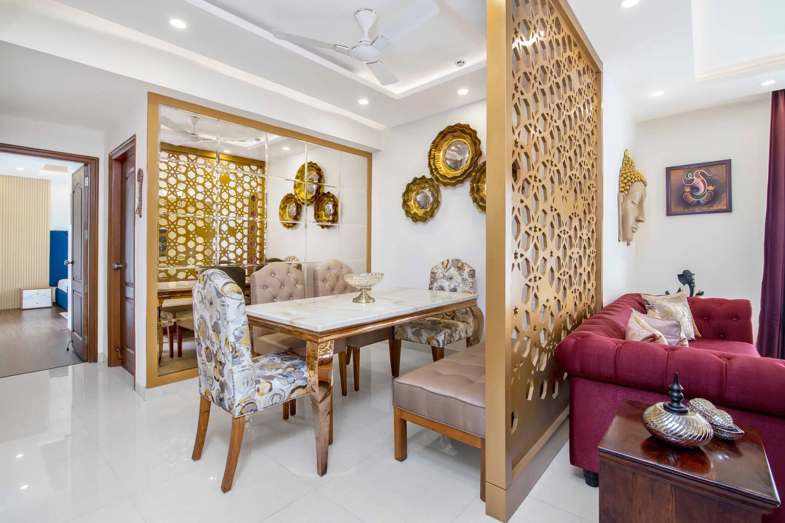 Floss 2 BHK Apartment, Mussoorie Dining