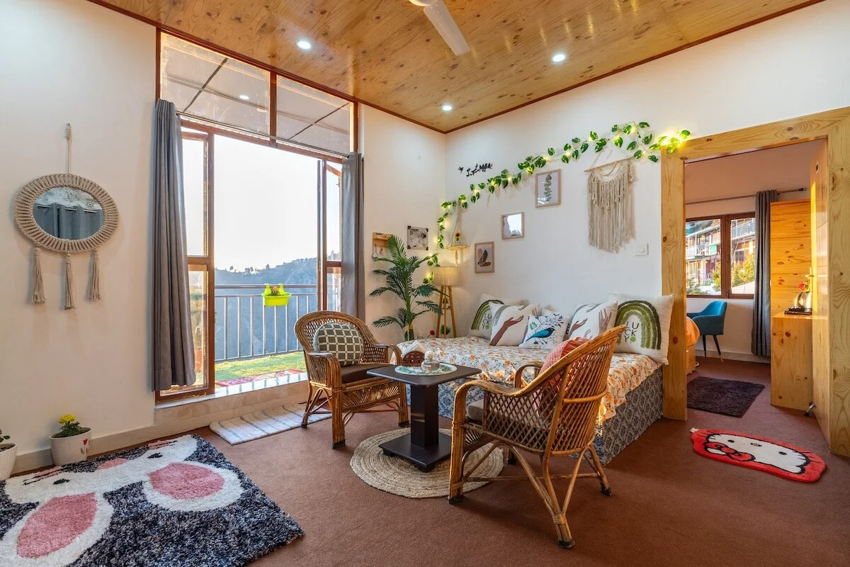 Floss 2 BHK Apartment, Mussoorie View
