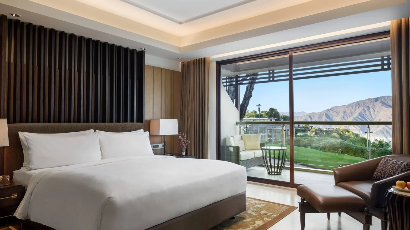 JW Marriott Mussoorie Walnut Grove Resort & Spa Suite Interior