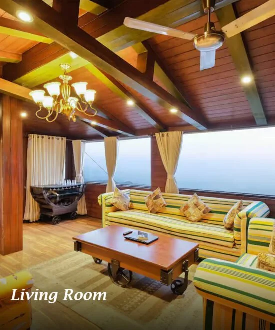 Marigold 1 BHK Penthouse, Mussoorie Room