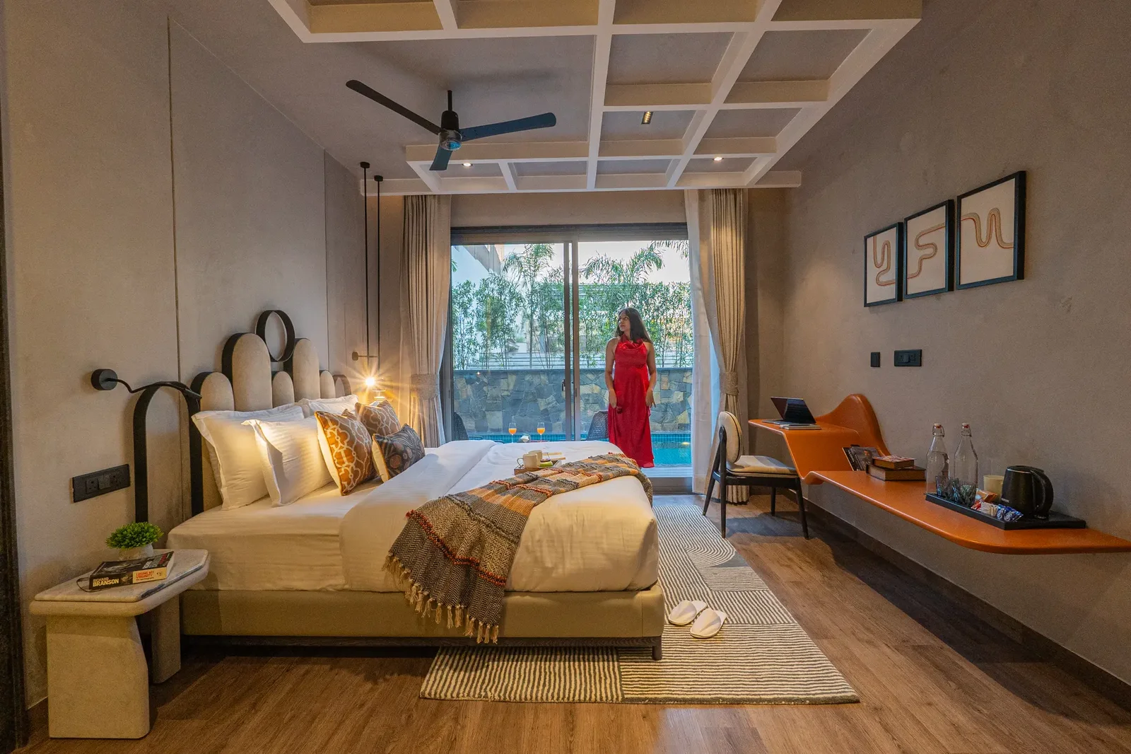 SaffronStays Boudhi Tree Villas, Rishikesh Room
