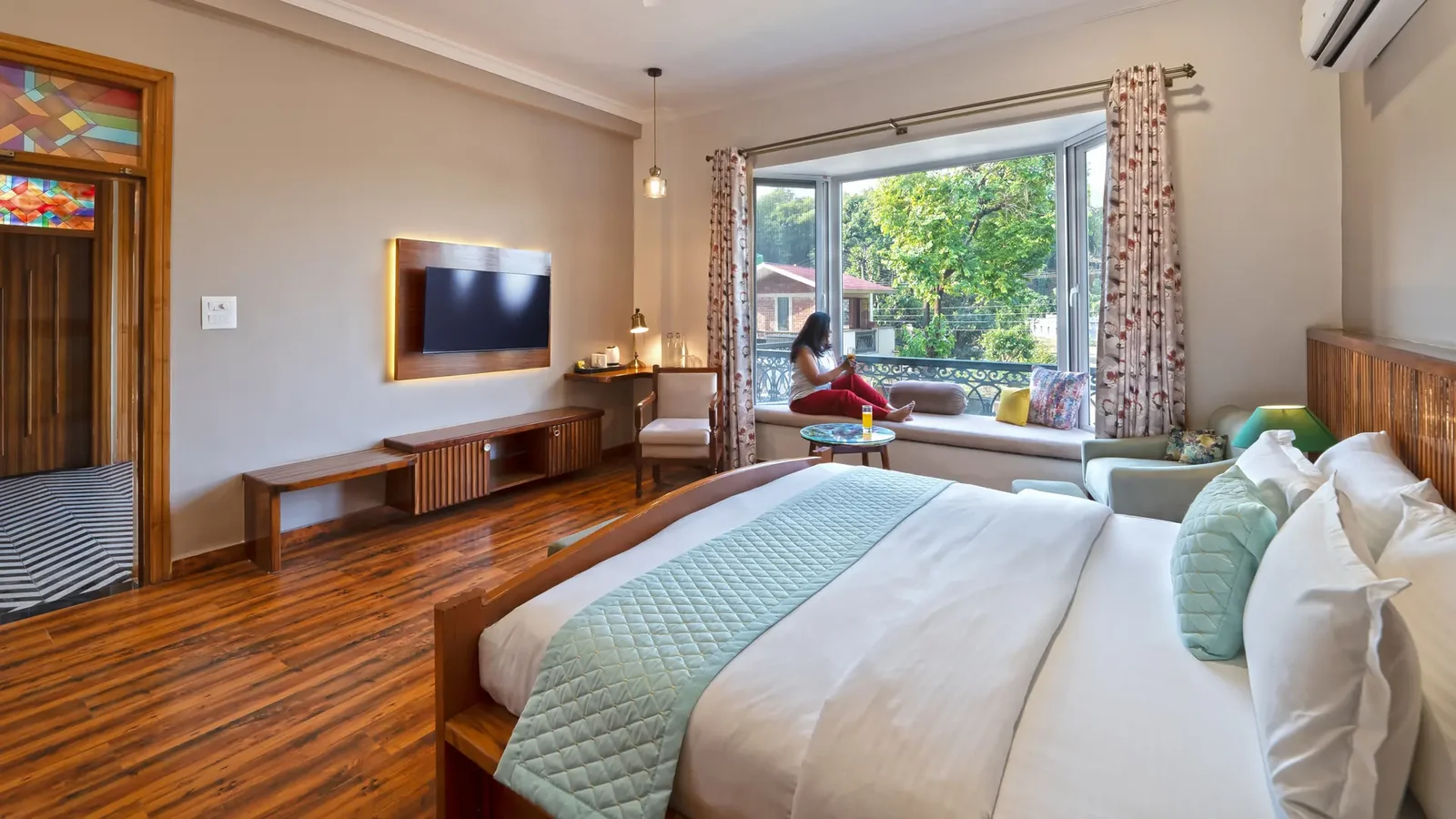 SaffronStays Varenya Villa, Rishikesh Room
