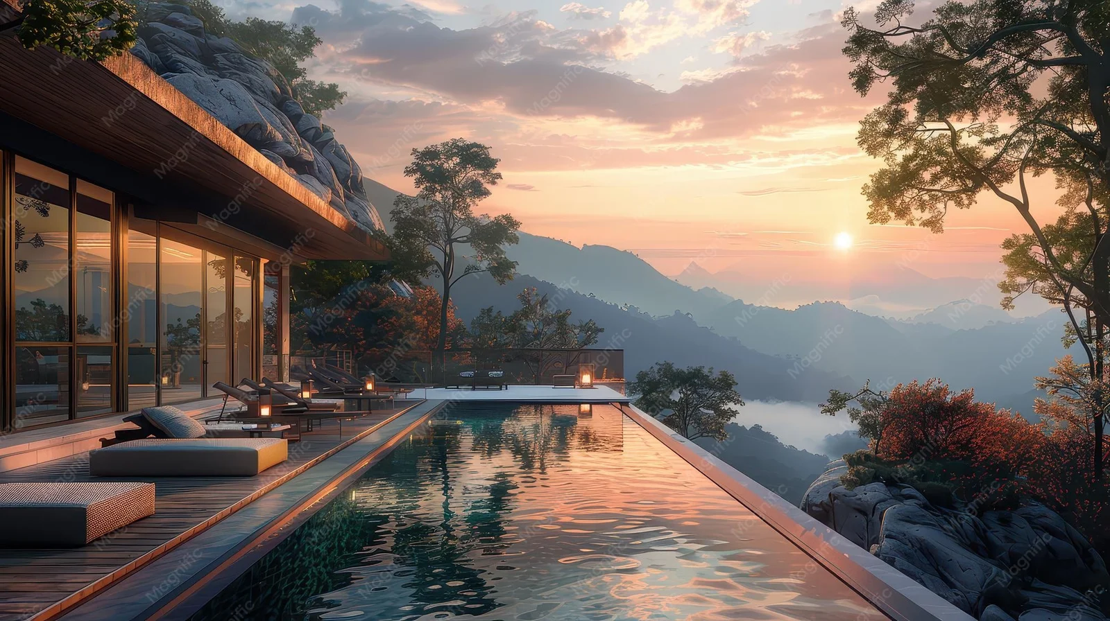 SaffronStays Varenya Villa, Rishikesh View