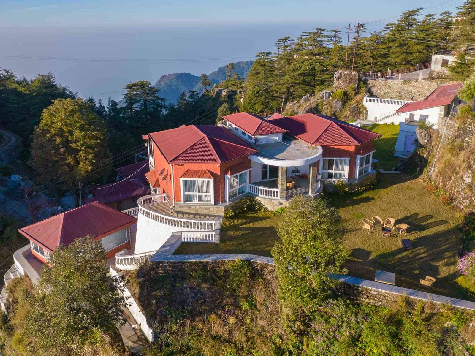 StayVista at Albert Estate, Mussoorie View